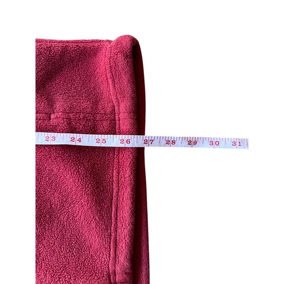 Red Columbia Sportswear Arkansas Razorbacks Fleece Zip Up Jacket Size Medium - Picture 5 of 6